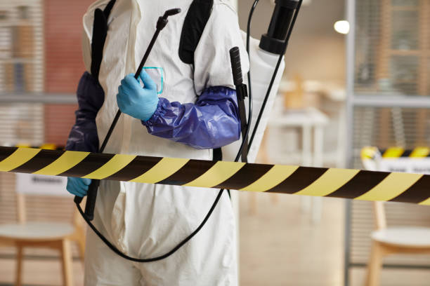 Professional Blood Cleanup technician working in Sparta, WI